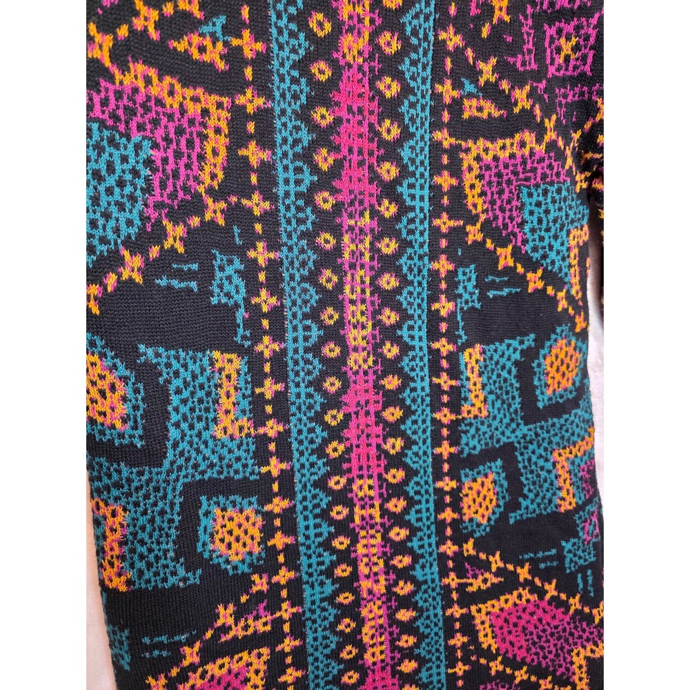 Farm Rio | Yawanawa Stripe Midi Sweater Dress - Picture 6 of 11